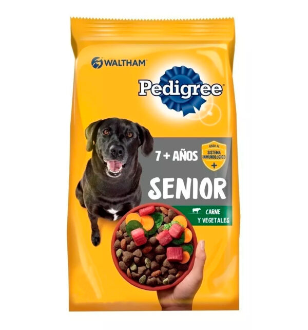 PEDIGREE PERRO ADULTO SENIOR 21 KL SABOR CARNE Y VEGETALES.
